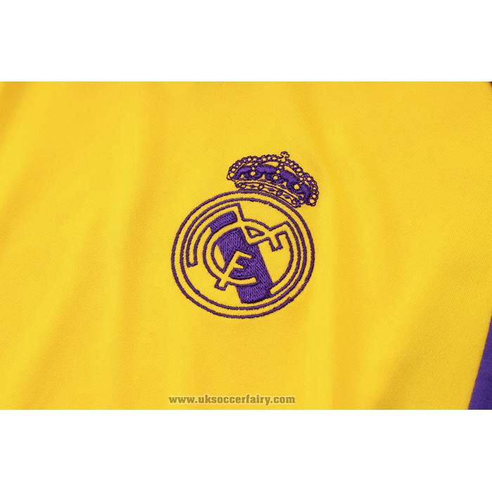 Tracksuit Real Madrid Short Sleeve 2024-2025 Yellow - Shorts